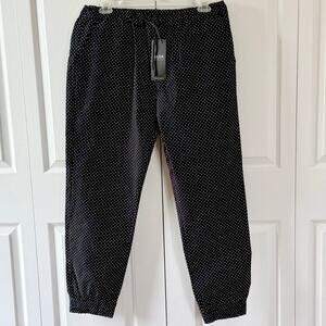 NWT Major Threads 2XL mens jogger style polka dot cotton pants handmade in USA
￼